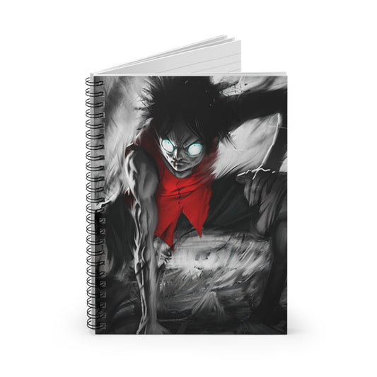 Monkey D Luffy - Spiral Notebook - Ruled Line